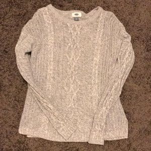 Old Navy cable knit sweater